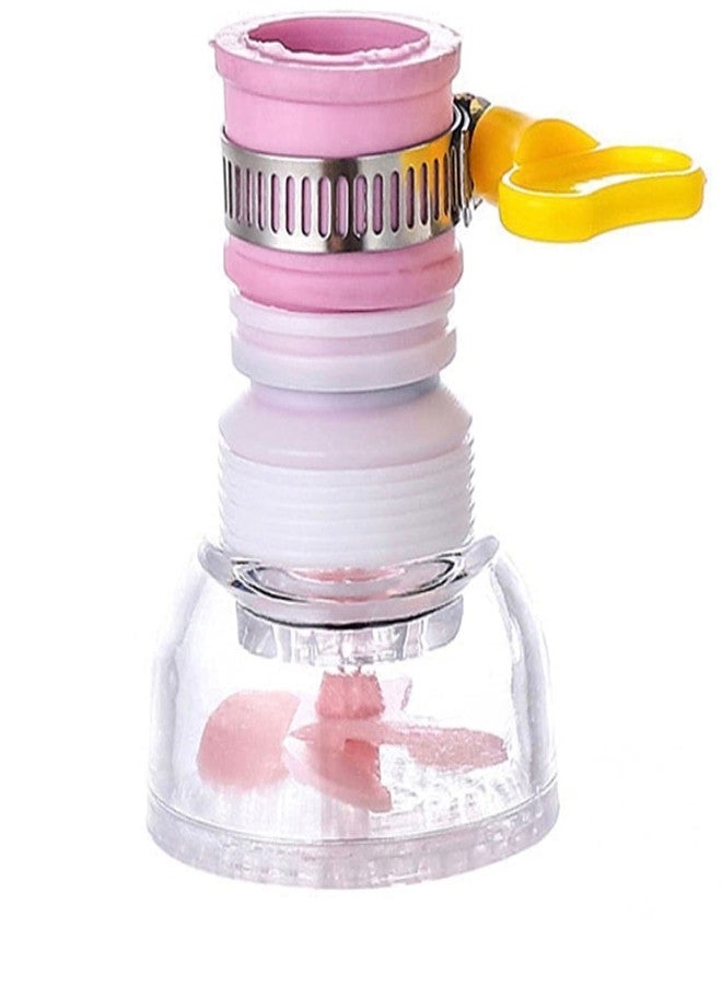 Homava 2 PC - 360 Degree Rotating Water Faucet Aerator Splash-Proof Filter/Anti-Splash Expandable Head Nozzle/Bathroom Tap Adjustable Sprinkler/tap (2 PCS) - Image 1